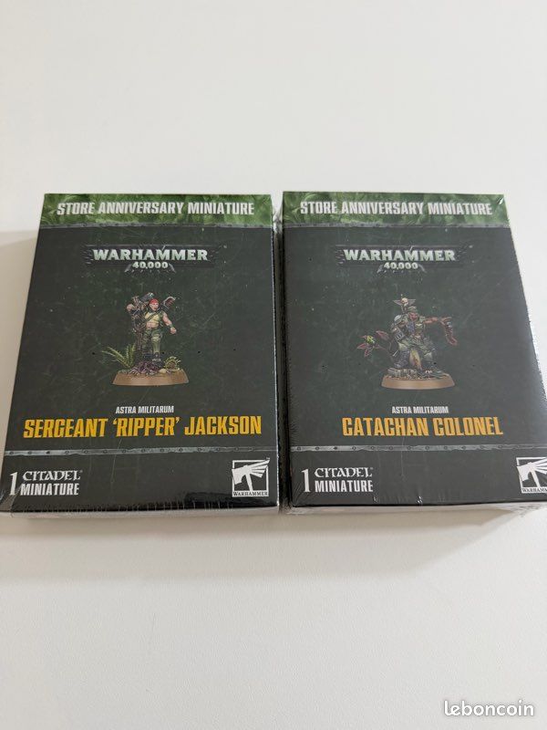 Catachan Colonel available only in GW stores- Miniatures of Death