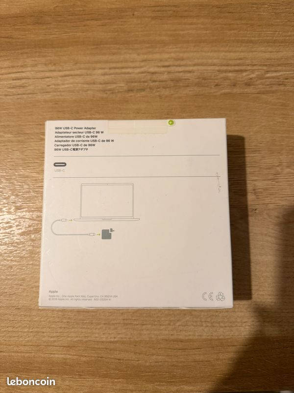 Adaptateur secteur USB C 96W (image 2)