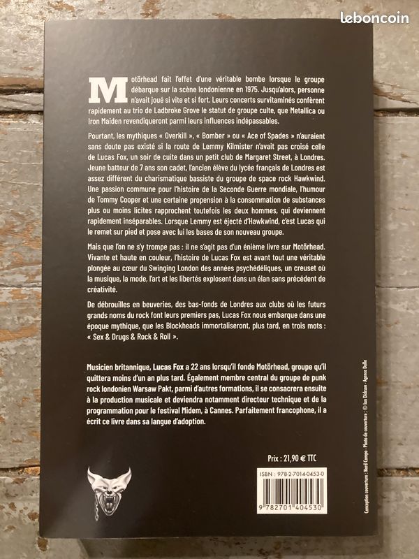 Motörhead - In and out - Entre autres histoires d'une vie exubérante - Livre (image 2)