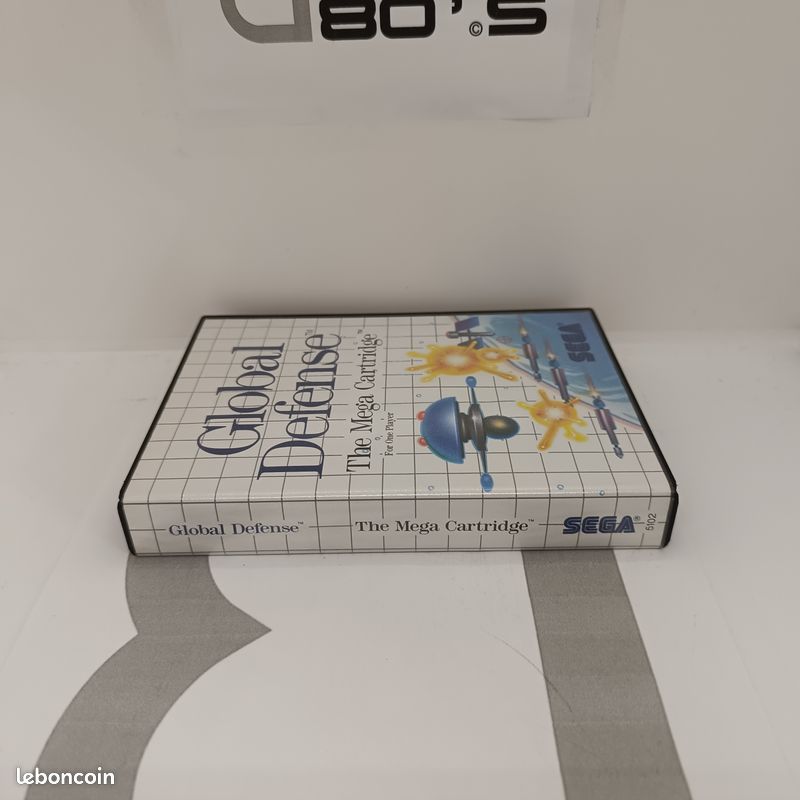 GLOBAL DEFENSE SEGA MASTER SYSTEM  MS  PAL-EURO  COMPLETE Good Condition 4974365633028