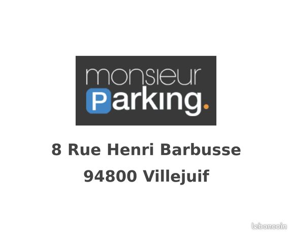 Parking/box Villejuif