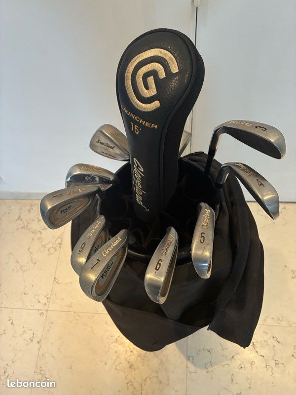 Clubs de golf avec sac (image 2)