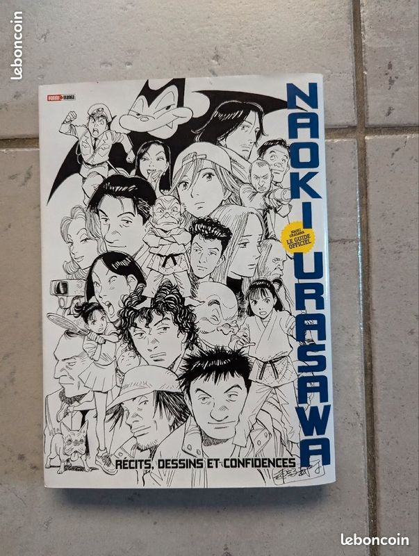 Naoki urasawa guide Book récits, dessins et Confidences (image 1)