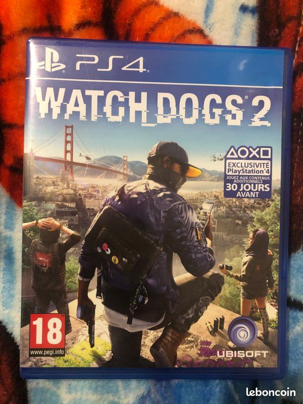 Jeu ps4 Watch dogs 2 (image 1)