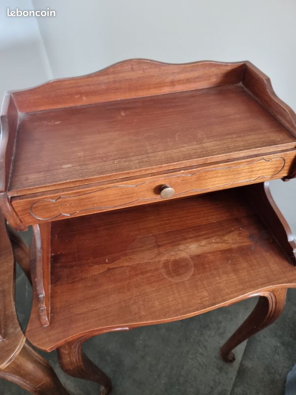 Table de chevet merisier (image 3)
