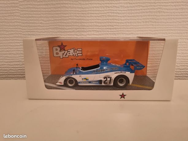 Miniature Lola T292 1/43 Bizarre Simca-Chrysler-Roc No.29 Le Mans 1975