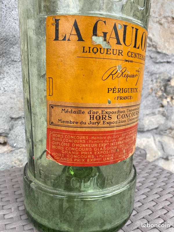 Bouteille ancienne LA GAULOISE  Export USA  Annes 30/50 - Collection