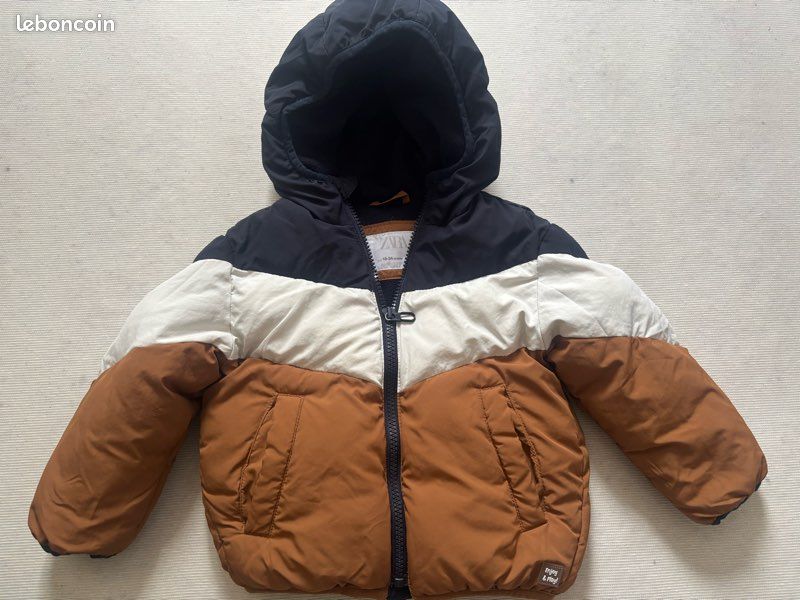 Doudoune 18/24 mois garçon Zara Vêtements bébé