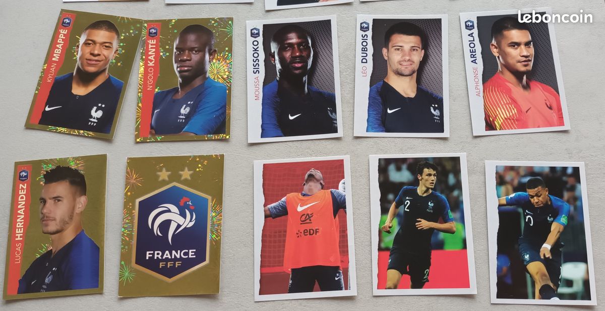 CARTE PANINI Intermarché au Plus Près Des Bleus 2020 AU CHOIX