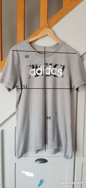 Tee-shirt Adidas taille M (image 4)