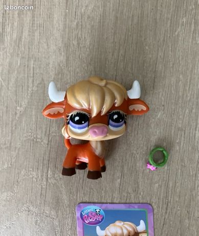 FIGURINE PETSHOP original TAUREAU COW ferme 2522 pet shop LPS EUR 23,00 - FR