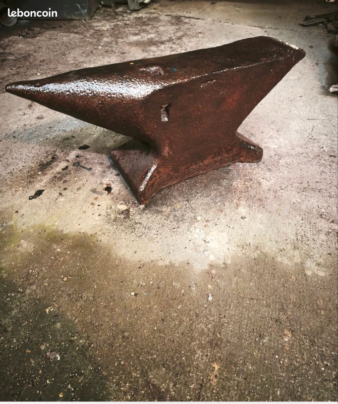 Ancien Marteau De Forgeron Octogonal - 2,150 Kg - Outil XXème 1940-1960
