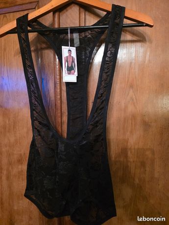 Body Dentelle Roselli – Blanc, Taille 42, Bustier Une-pièce, Neuf Avec étiquettes