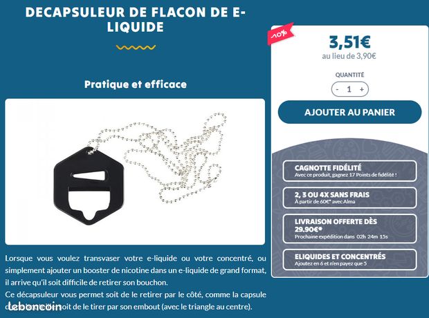 Lot de 3. Dcapsuleur de flacon avec chane suspendue - Collection Lot de 3. Dcapsuleur de flacon avec chane suspendue - Collection