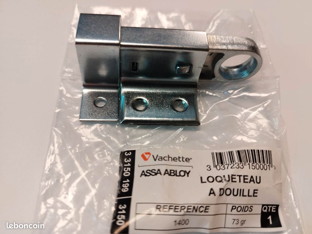 Lot de 2 loqueteau a douille neuf (image 1)