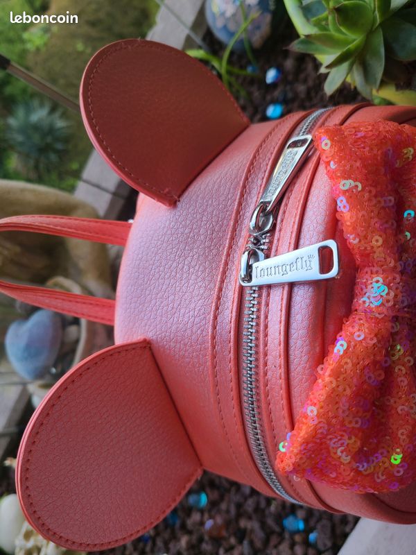 Sac Loungefly disney rose corail ariel (image 7)