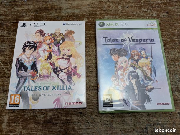 Lot collection ps3 - tales of xillia - état neuf - collector sc