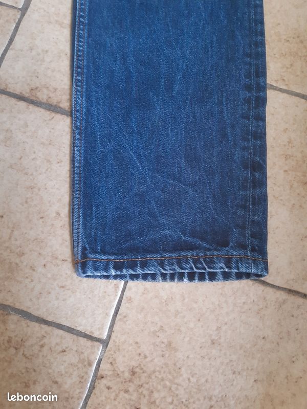 Jean large bleu (image 9)