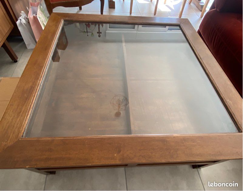 Table basse bois massif (image 2)