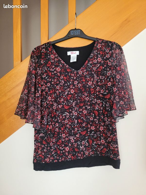 Jolie blouse Femme T40 Afibel Vêtements