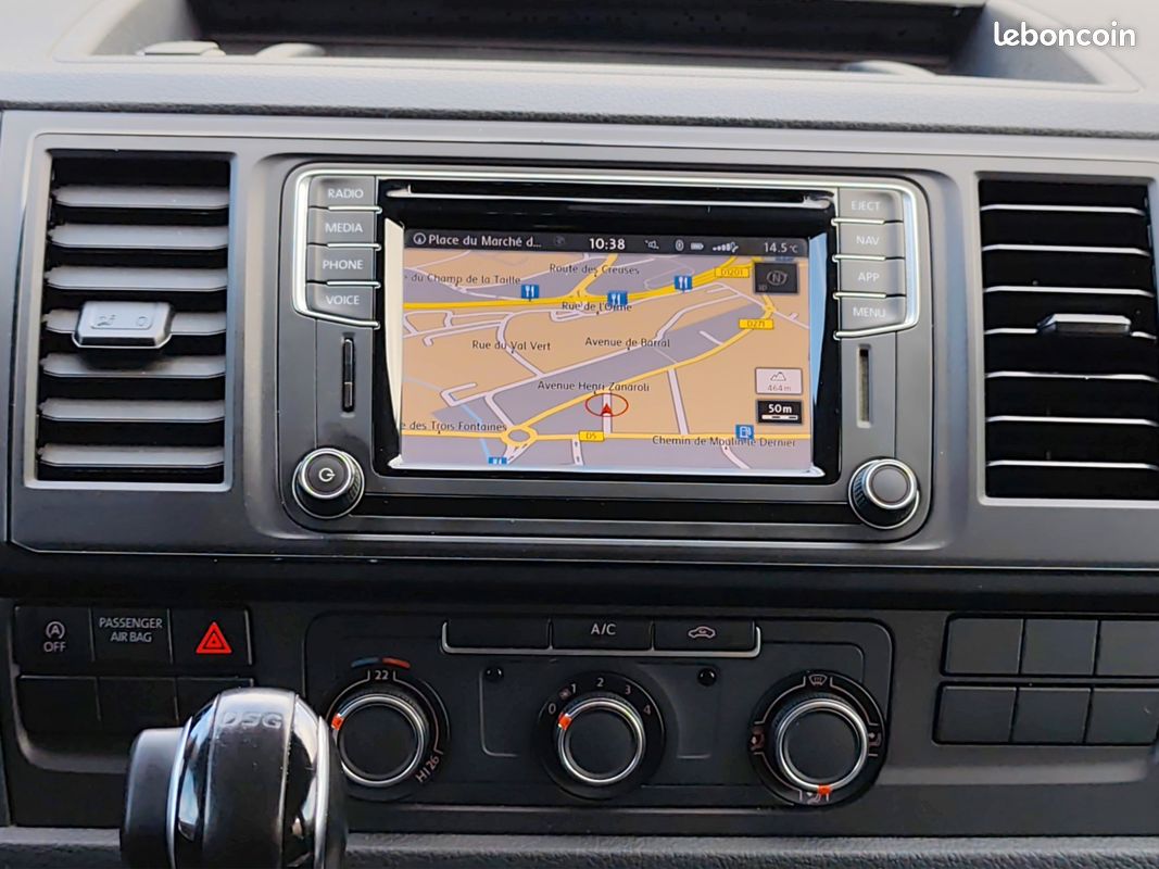 VOLKSWAGEN TRANSPORTER VU FOURGON T6 2.0 TDI 150Ch L2H1 CONFORT DSG BVA (image 8)