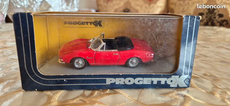 NOREV - 163 - Fiat Dino Coupe - Jaune - En boite
