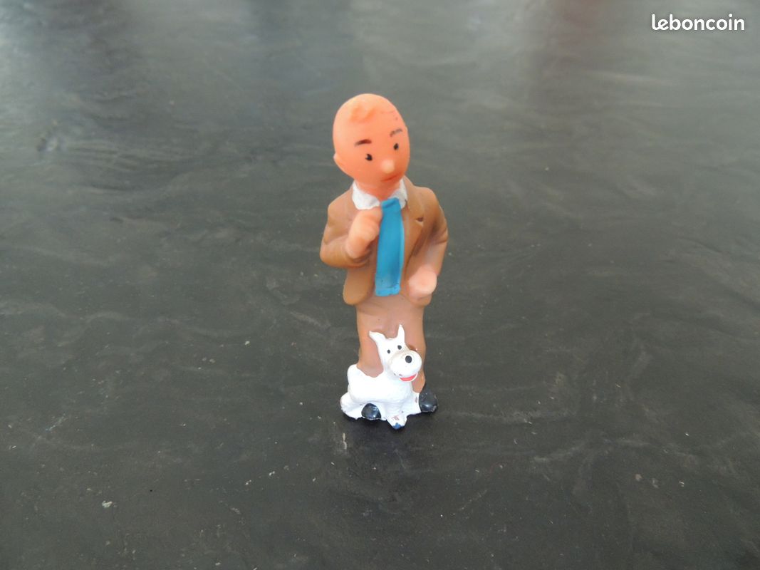 Rare pouêt-pouêt Tintin jaune. - Lot 370