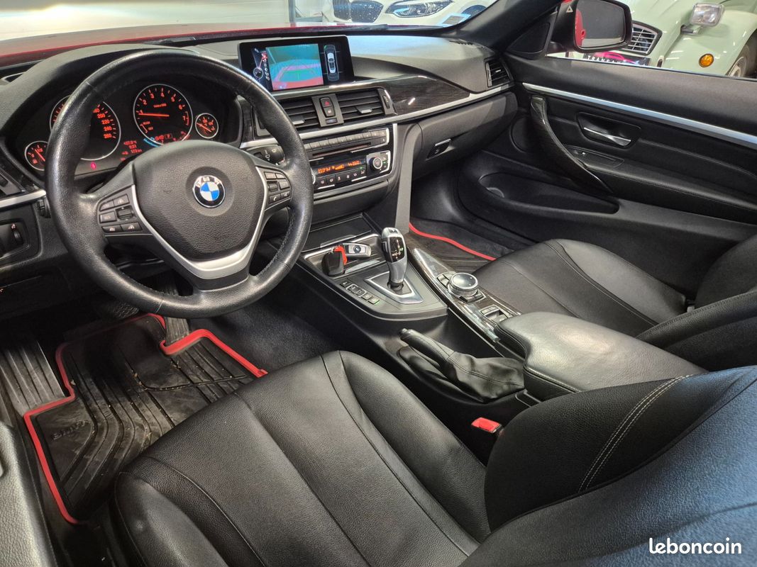 BMW SERIE 4 CABRIOLET F33 428i 245 ch Luxury A / REVISION A JOUR / BOITIER ETHANOL HOMOLOGUE (image 13)