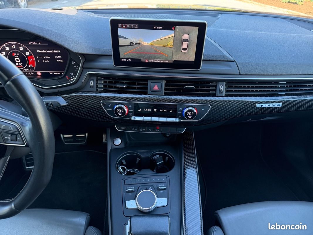 AUDI S5 II 3.0 TFSI 354 QUATTRO TIPTRONIC 8 S-LINE 354Ch Garantie 12 mois (image 11)