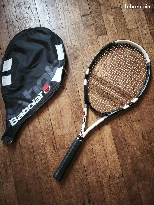 Raquette De Tennis Gamma Power Stick Lite 26, Poignée 4 1/4 (G4), Avec Housse