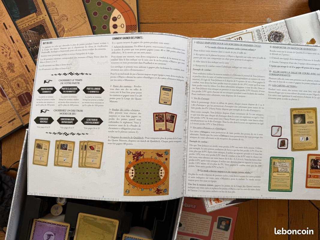 Jeu de société Harry Potter Une année à Poudlard - Topigames (image 4)