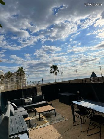 Studio rénover entièrement Canet plage, vue mer