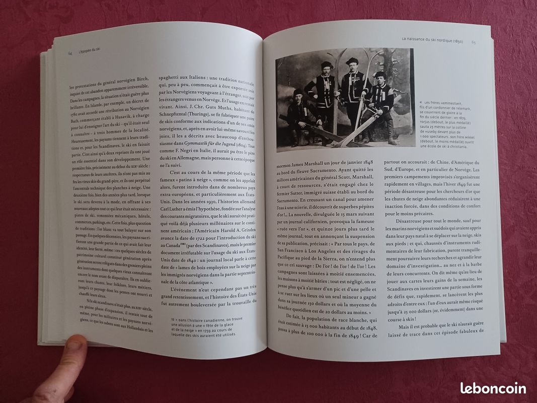Livre Histoire Ski L’Epopée du Ski Arthaud 2014 (image 6)