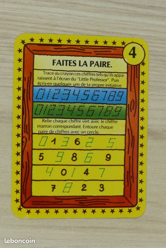 Tampon Mathématique Portable Roulant Exercices D'apprentissage