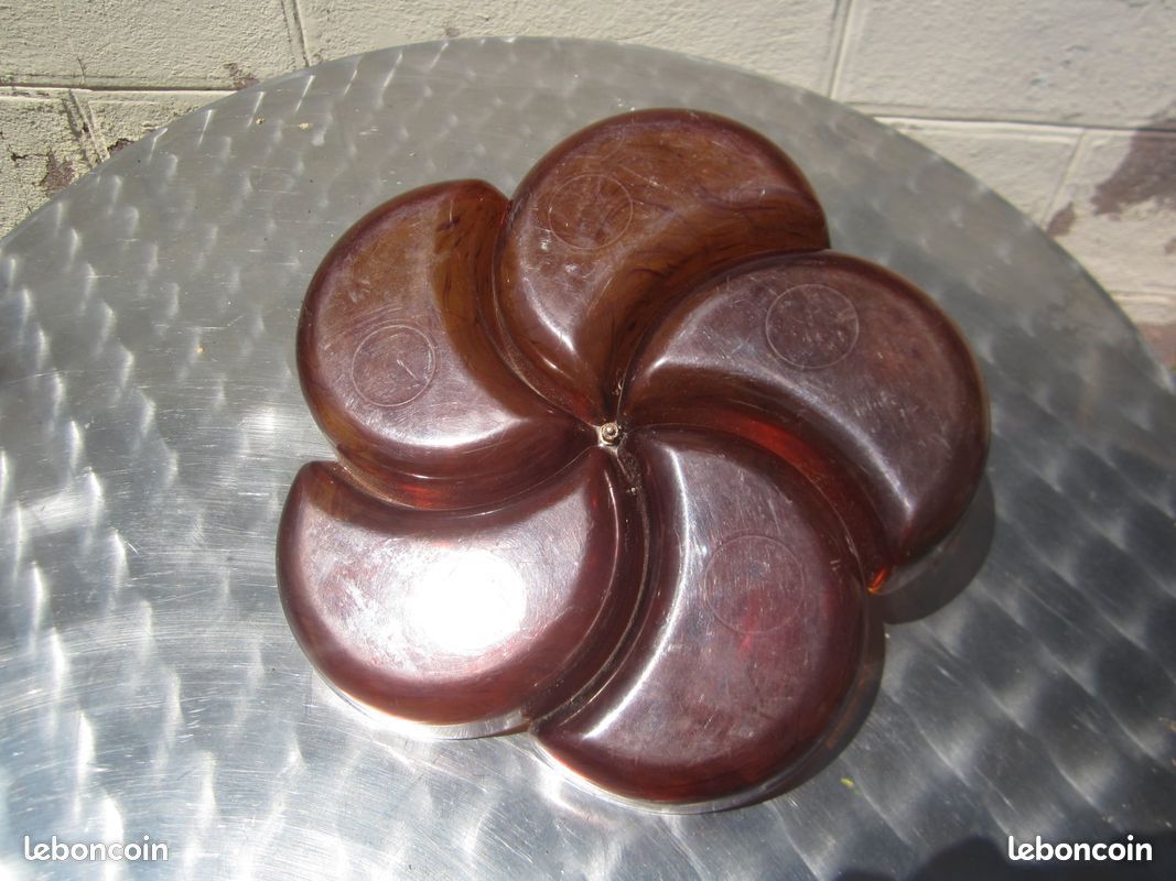 Présentoir, plateau pour l'apéro authentique vintage 70 (image 2)