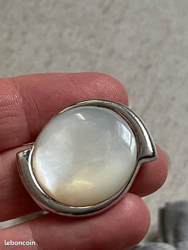 Bague Ancienne Ajourée En Argent Sterling - Taille 52, Bijou Vintage