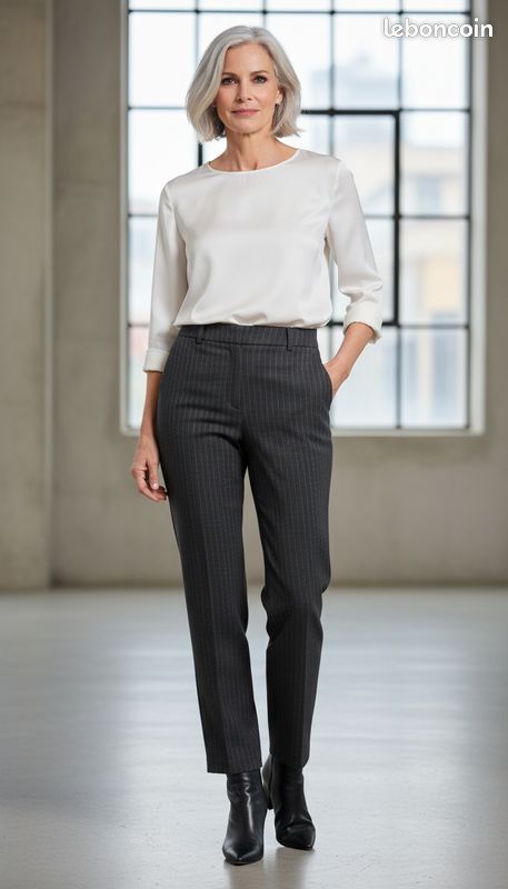 🖤 Pantalon tailleur rayé Gérard Darel ✨ (image 1)