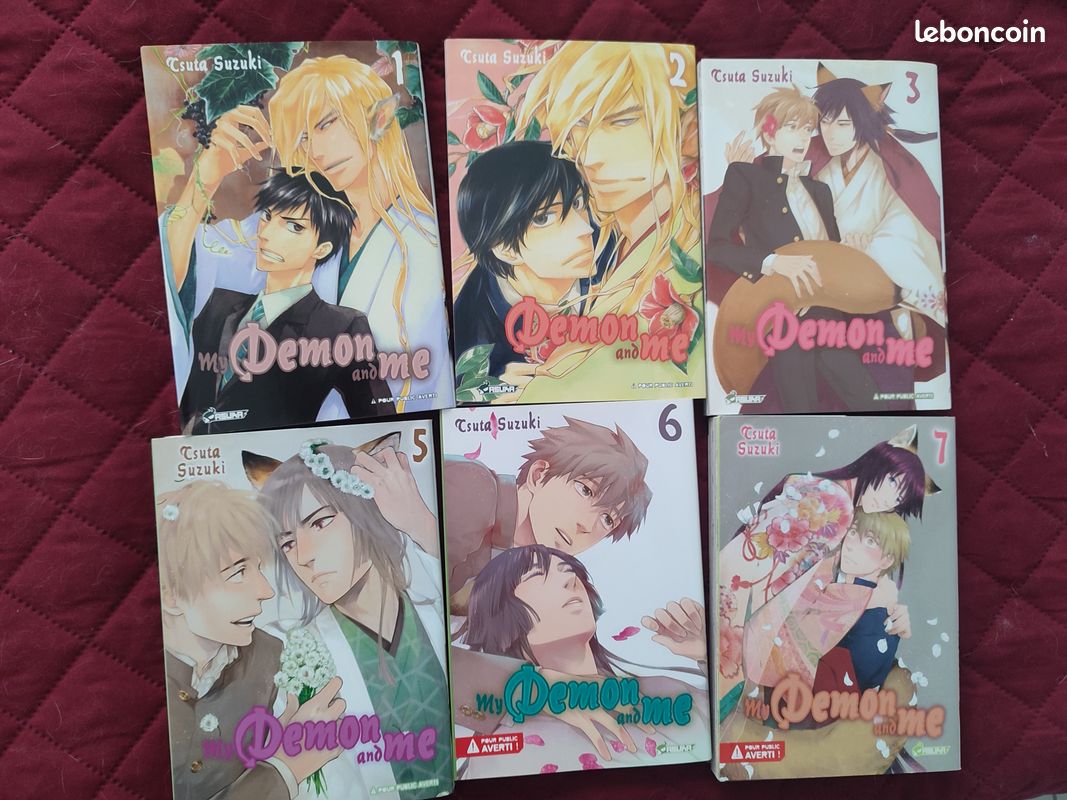 Manga yaoi bl My demon and me - Livres