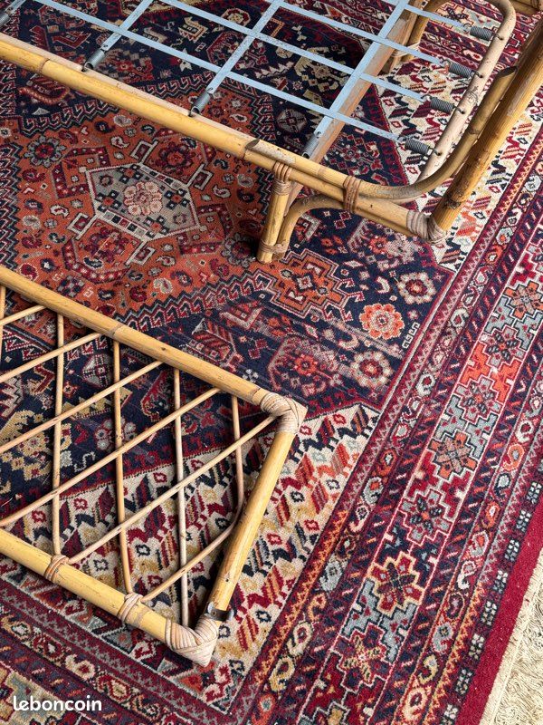 Banquette Rotin is 120 x 60 environ Urgent (image 4)