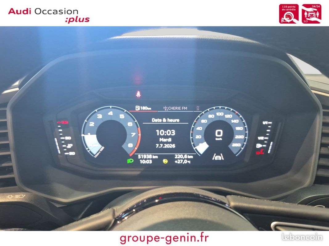 AUDI A1 Sportback 25 TFSI 95 ch BVM5 Advanced (image 10)