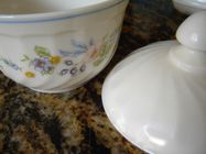 Assiette De Service Arcopal Victoria 32cm – Vintage Fleurie Blanche, Lot De 6