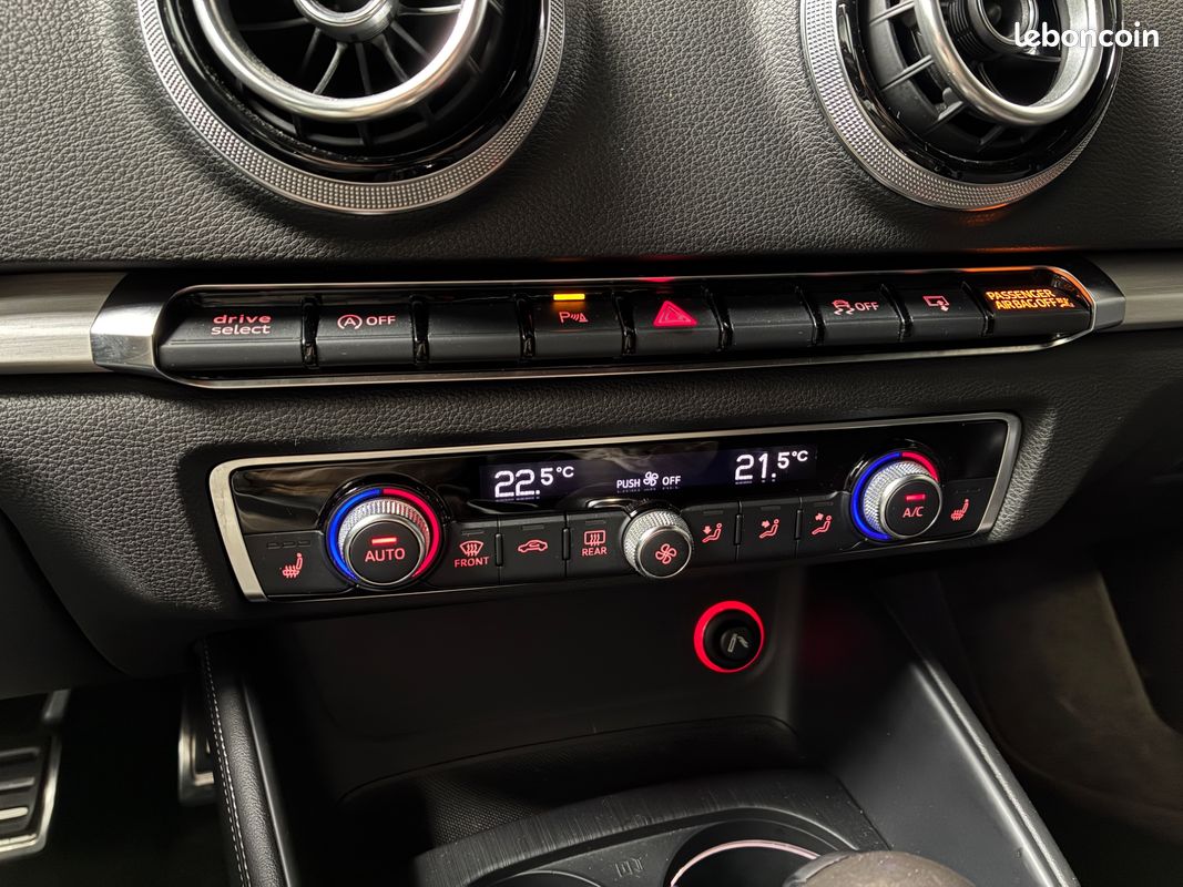 AUDI S3 SPORTBACK 2.0 TFSI 300 QUATTRO S-TRONIC - RADAR AV/AR - FRANÇAISE - SIÈGES CHAUFFANT - CLIM AUTo (image 29)
