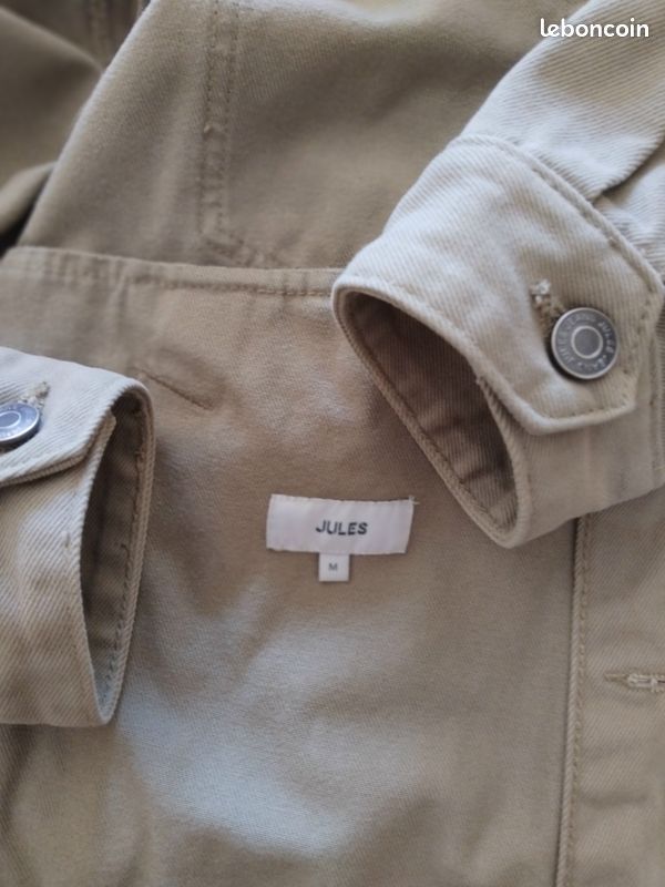 Blouson homme M toile peu porté (image 2)