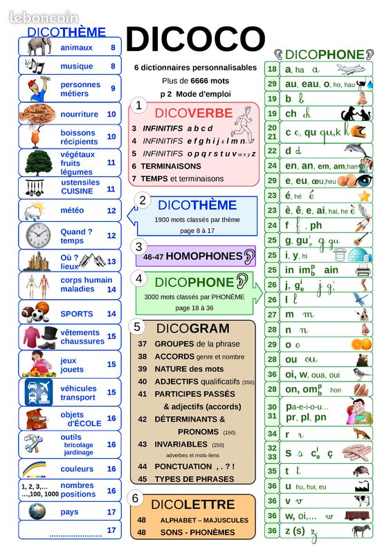 DICOCO, multi-dictionnaire pour le primaire (image 1)