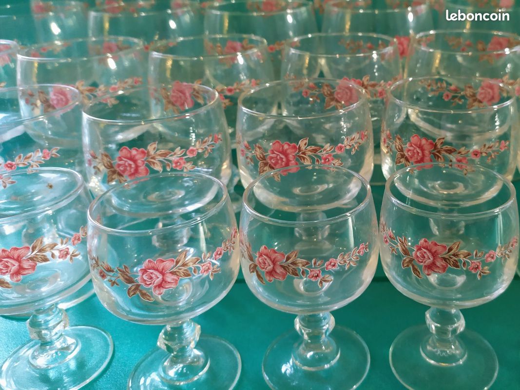 Verres vintage 60/70 (image 3)