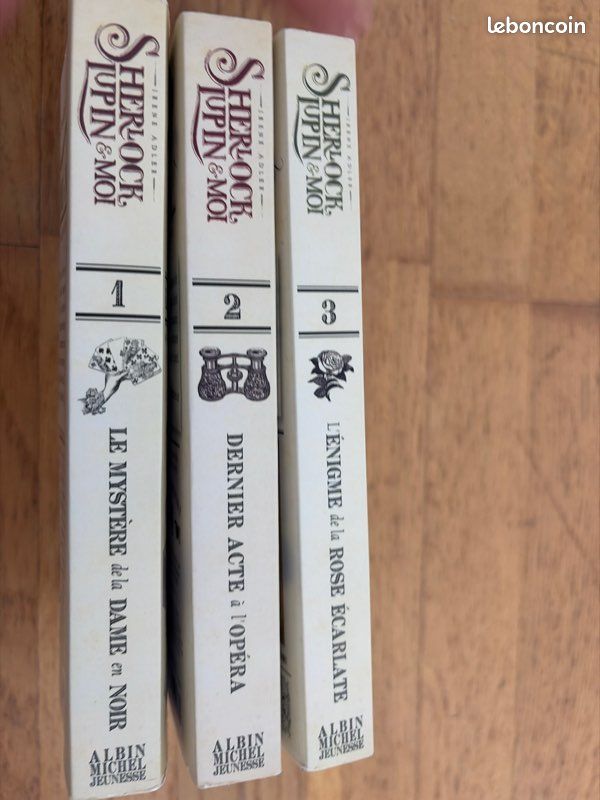 Tomes 1,2,3 ; Sherlock, Lupin & Moi (image 3)