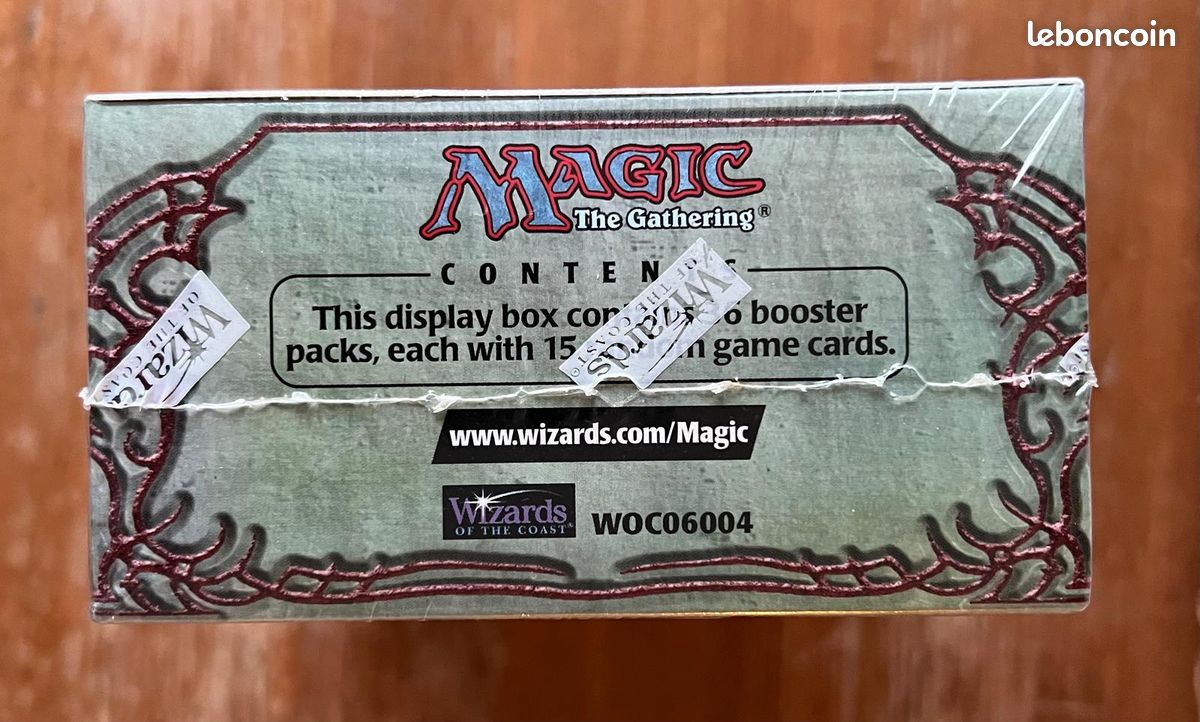 MTG Exodus Exode bote de booster anglais Magic The Gathering - Collection