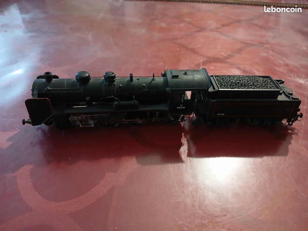 Roco Locomotive À Vapeur 230g En Boîte Analogique