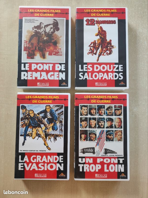 VHS Les grands films de guerre (image 1)