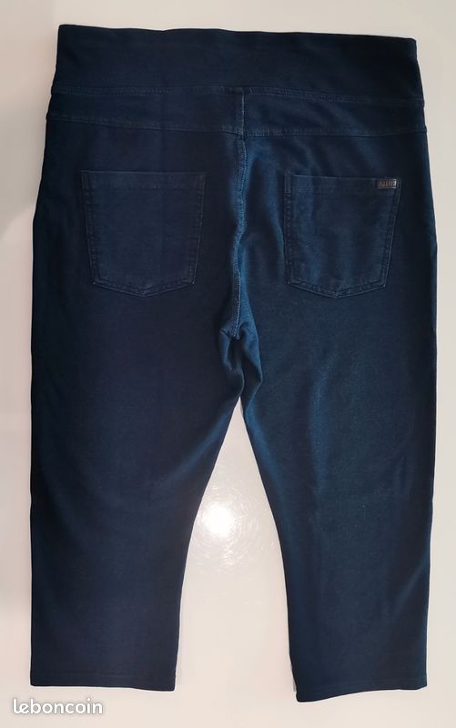 Legging Corsaire Bleu Foncé Taille 40 - Occasion Très Bon état - Coupe Skinny